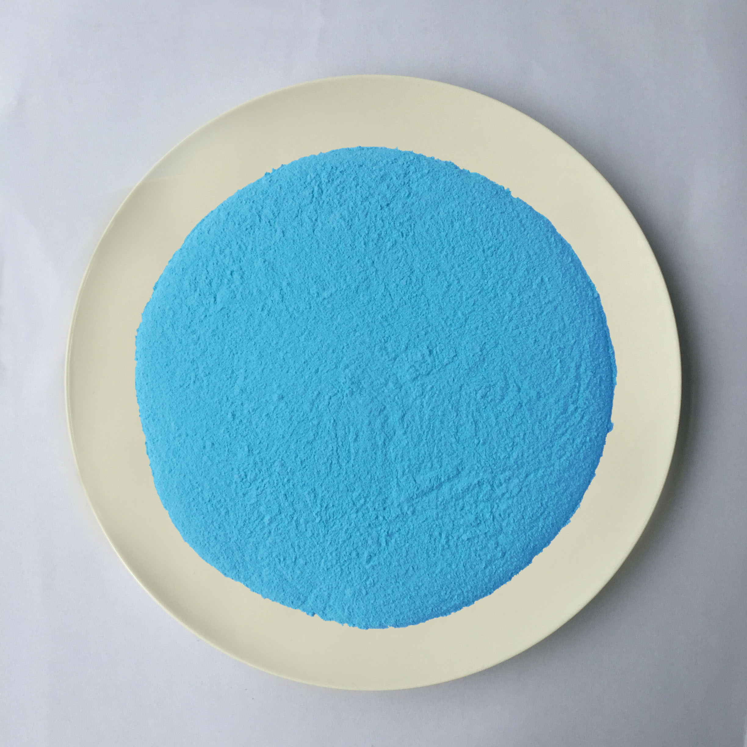 Pó moldando da melamina plástica azul brilhante da matéria prima